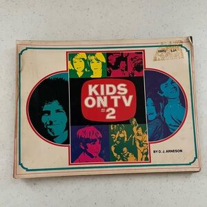 Vintage Book - Kids on TV #2 by D.J. Arneson